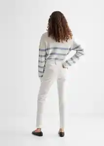 Jean Skinny Off White Talla 19 Teen Niñas Mango