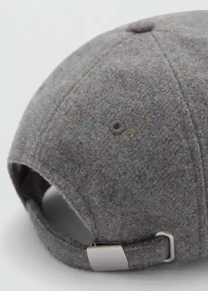 Gorra Amour Gris Talla 96 Niñas Mango