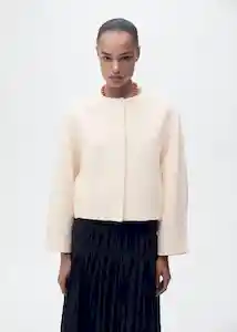 Chaqueta Gioia Arena Talla S Mujer Mango