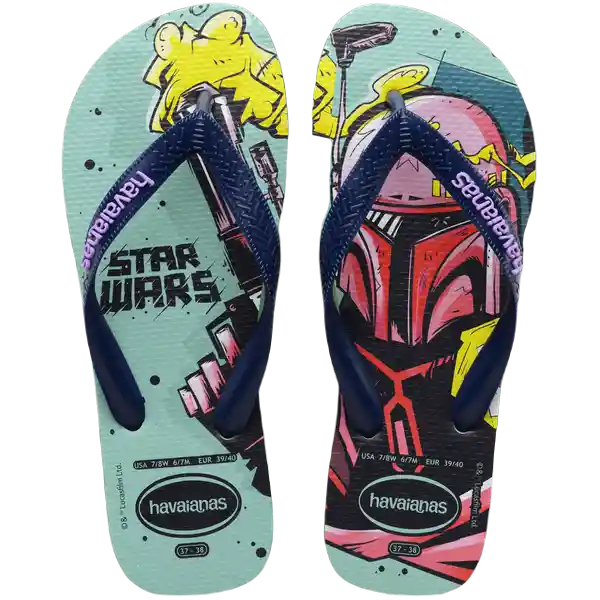 Sandalias Star Wars Carmín/Negro Talla 30 4135185 Havaianas