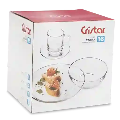 Cristar Set de Vajilla Stylo