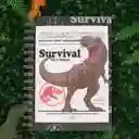 Cuaderno Argollado Serie Jurassic World Miniso