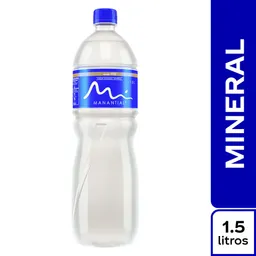 Agua Manantial sin Gas PET 1.5L