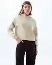 Buzo Mujer Crudo Talla S 689f003 Americanino