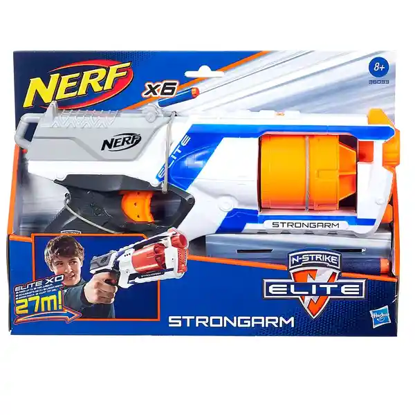 Nerf Lanzador Elite Strongarm Blaster