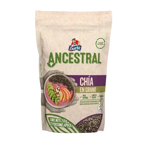 Chía en Grano Doria x 250 g
