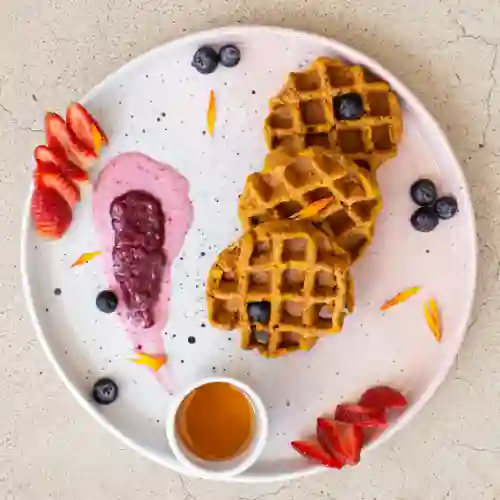 Waffles de Ahuyama