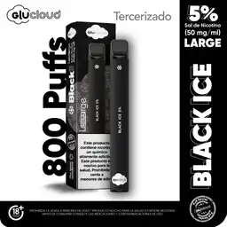 Glucloud Vape Black Ice Large / 800 Puff