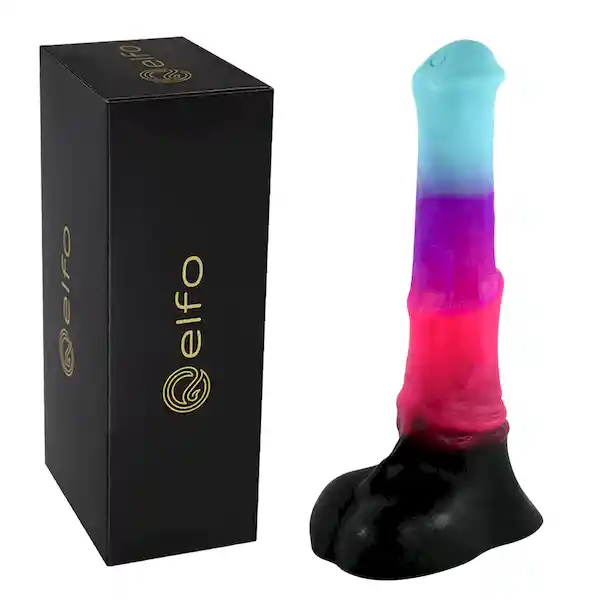 Dildo Pegaso Multicolor Grande