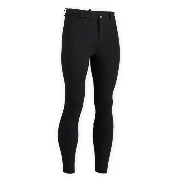 Fouganza Pantalón Equitación Hombre Negro Talla XL