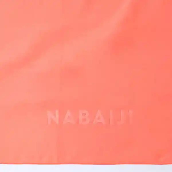 Nabaiji Toalla Microfibra Natación Coral Talla L 80 x 130 cm