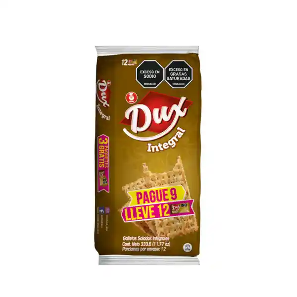 Dux Galleta Integral 12 Und