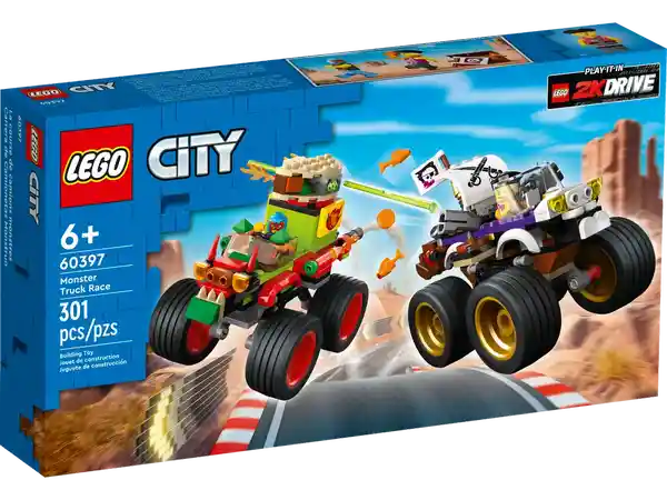 Set de Construcción Carrera de Camiones Monstruo Lego