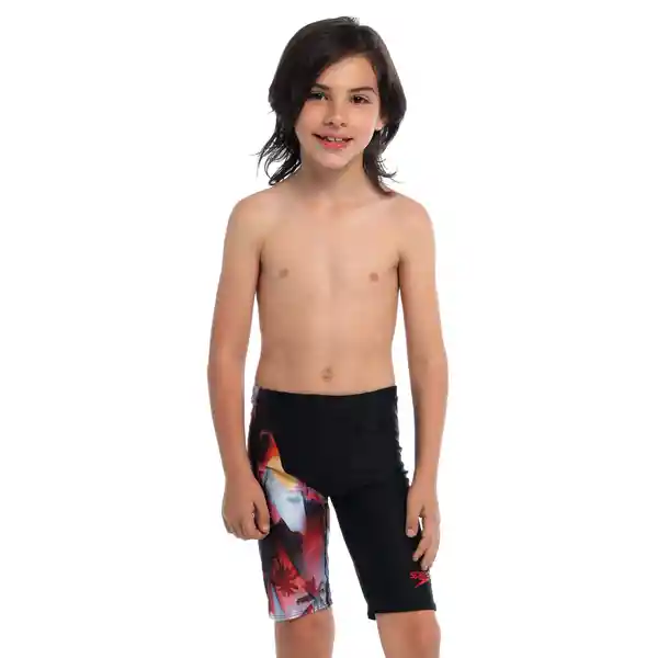 Pantaloneta de Baño Jammer V-Cut Fright Island Junior 12 Speedo