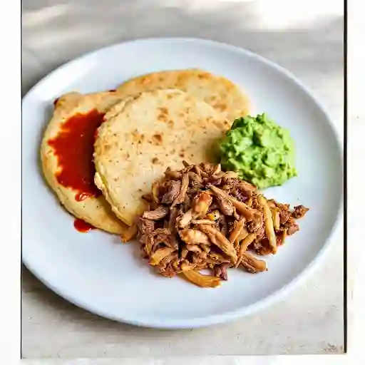 Arepas Fritas Con Proteina