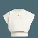 Adidas Camisa Polo Power Boxy Tk Mujer Blanco T L Ref: IW3188