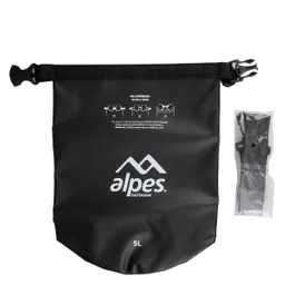 Alpes Bolsa Impermeable Negro