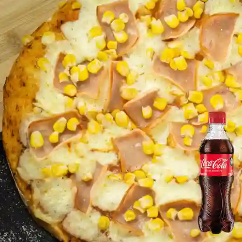 Combo Jamón Maíz + Coca Cola Original 400 ml