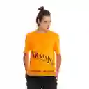 Pilatos Camiseta Manga Corta Naranja Talla L