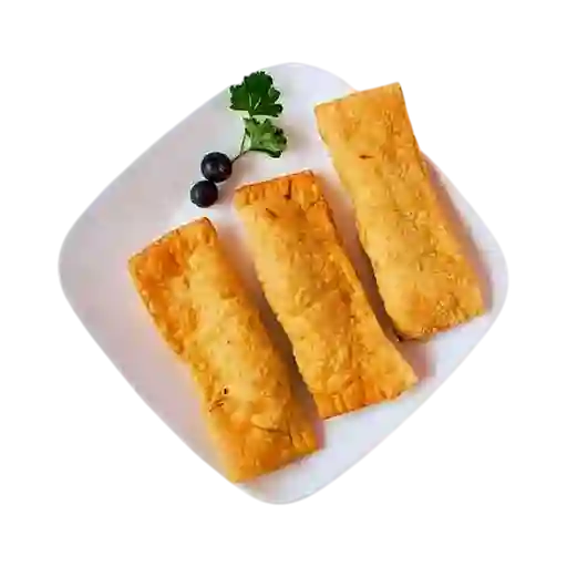 Flauta de Pollo y Champiñones