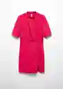 Vestido Hannah Fucsia Talla XL Mujer Mango