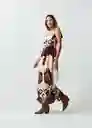 Vestido Gigi Mujer Crudo Novia Claro Talla S 572G361 Naf Naf