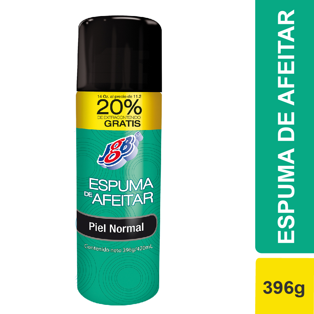Jgb Espuma de Afeitar para Piel Normal 396 g