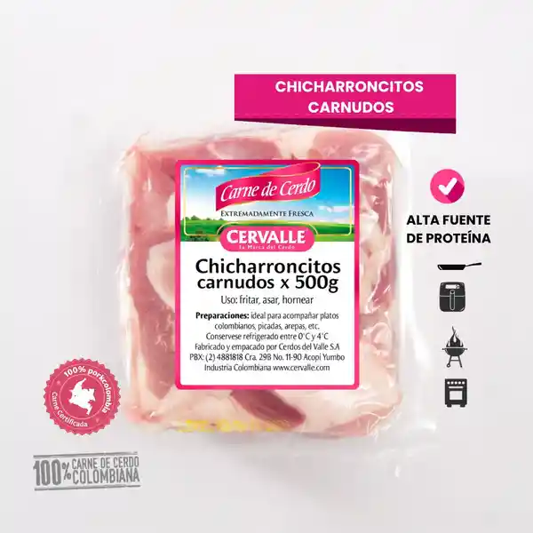 Cervalle Chicharroncito Carnudo