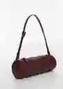 Bolso P Diego Burdeos Talla 99 Mujer Mango