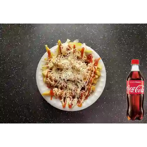 Combo Choripapa + Coca Cola Original 500 ml