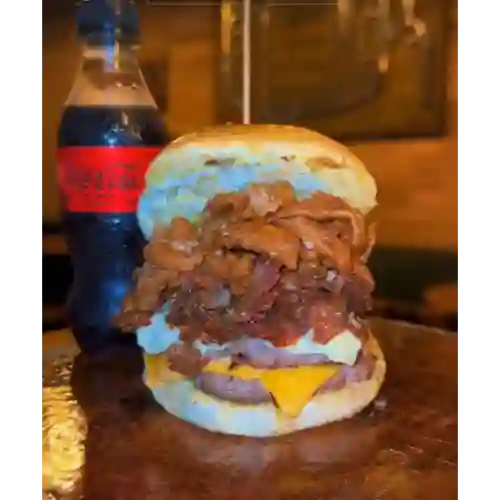 Hamburguesa Doble Cervecera