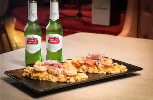 Combo Brocheta de Langostino