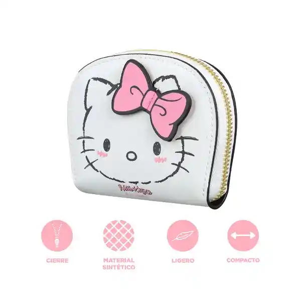 Monedero Serie Sanrio Hello Kitty Blanco Miniso