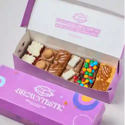 Caja x 12 minibrownies tradicionales