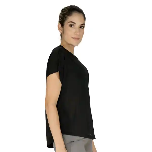 Camiseta Luxe Negra Talla M Everlast