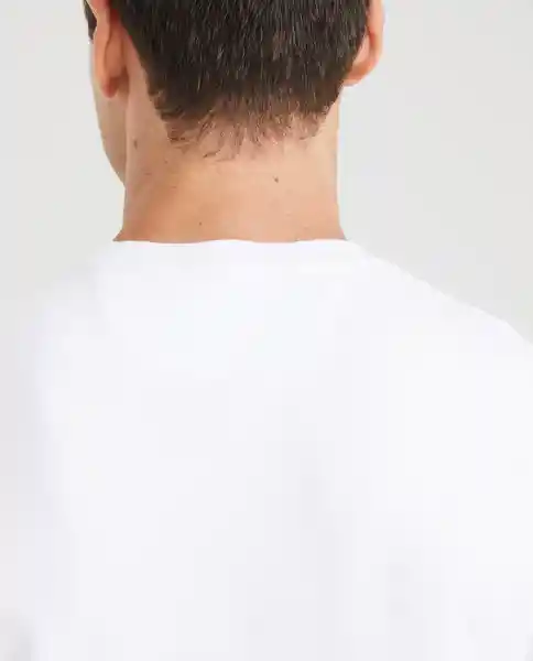 Camiseta Duotono Duck Masculino Blanco 0 Claro M Chevignon