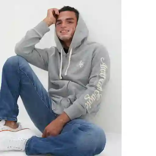 Buzo Gris Talla: Medium American Eagle