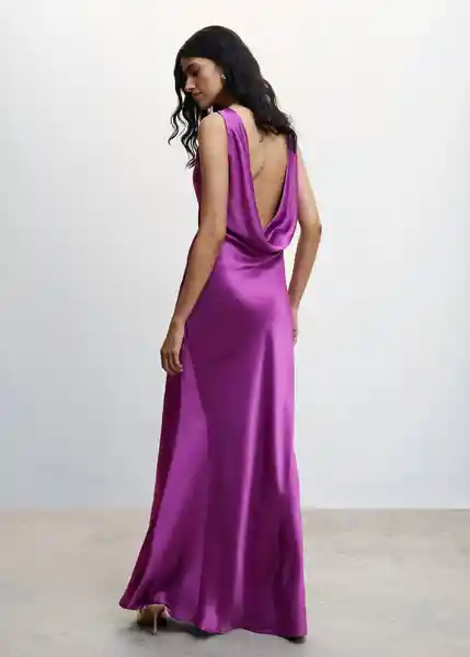 Vestido Gabriel-A Violeta Talla S Mujer Mango