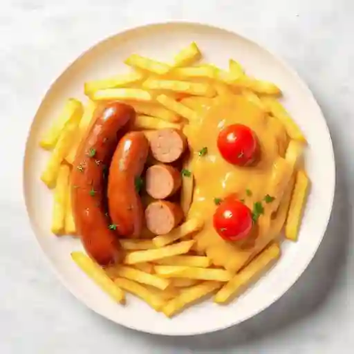 Salchipapas Tradicional