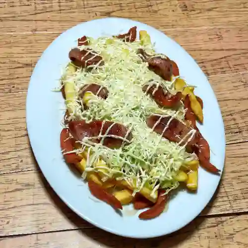 Salchipapa Especial