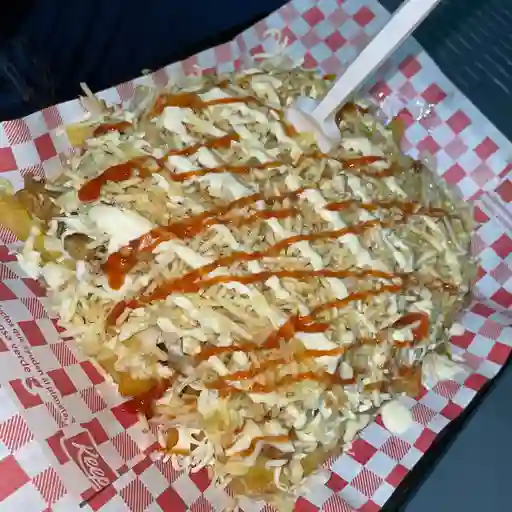 Salchipapa ranchera