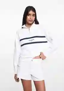 Short Cargo W Off White Talla 20 Niñas Mango
