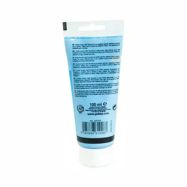 Pébéo Pintura Acrylic Studio Azul Cerúleo 100 mL