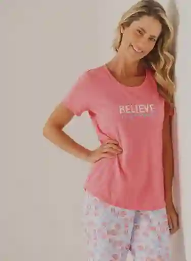 Pijama Plon Capri Cta Xl - Rosa