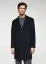 Abrigo Dalan Navy Talla S Hombre Mango