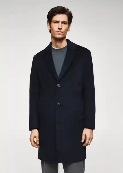 Abrigo Dalan Navy Talla S Hombre Mango