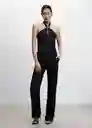 Top Cheryl Negro Talla S Mujer Mango
