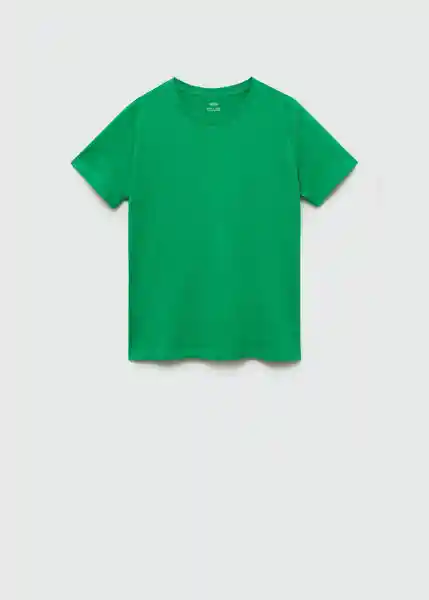 Camiseta Chalaca Verde Talla M Mujer Mango
