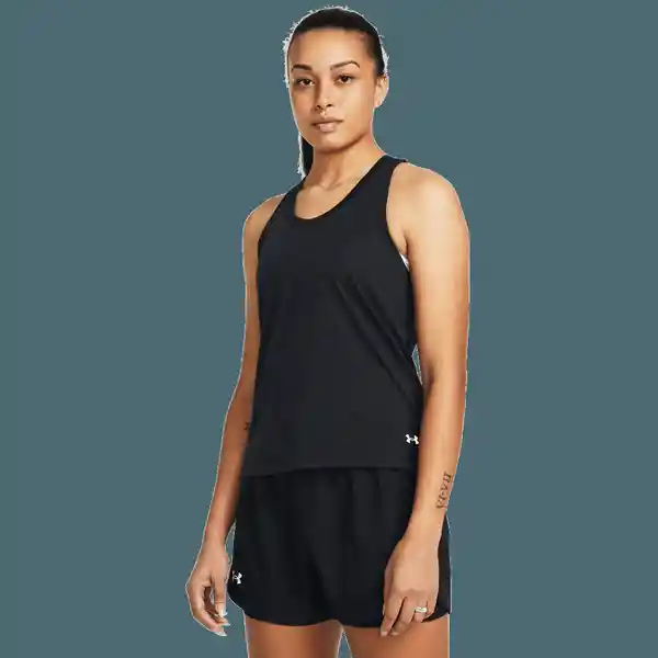 Under Armour Camiseta Streaker Mujer Negro SM Ref: 1382436-001