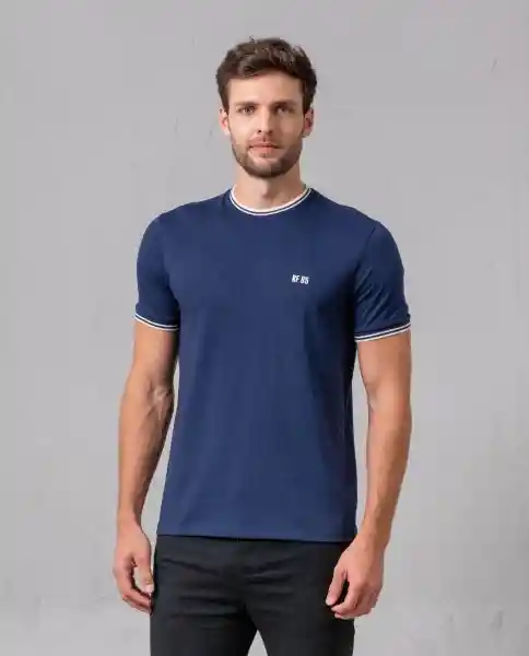Camiseta Hombre Azul S 100G100_AZU193928 Rifle